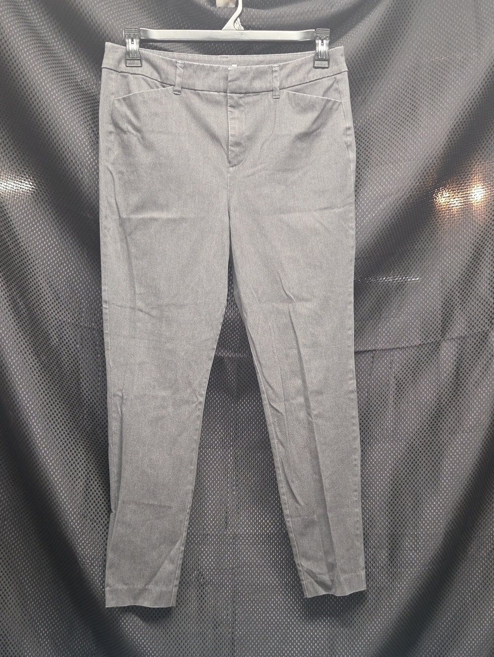 Old Navy Gray Pixie Slim Trousers for Women
